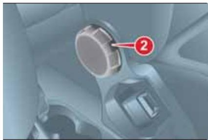 Abarth 500 3 Phase 2 (2015-2023) - Réglage de l'inclinaison du dossier - 1