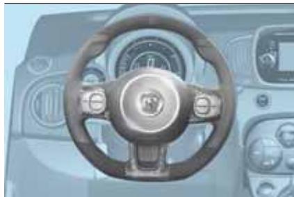 Abarth 500 3 Phase 2 (2015-2023) - Airbag frontal côte conducteur - 2