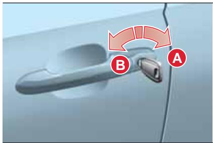 Abarth 500 3 Phase 2 (2015-2023) - Déverrouillage des portes de l'extérieur - 1