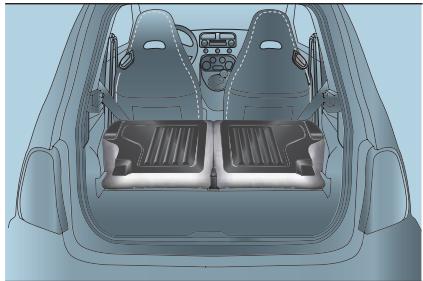 Abarth 500 3 Phase 2 (2015-2023) - Agrandissement du coffer à bagages - 3