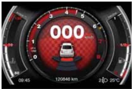 Abarth 500 3 Phase 2 (2015-2023) - SIGNAUX SUR L'ÉCRAN - 1