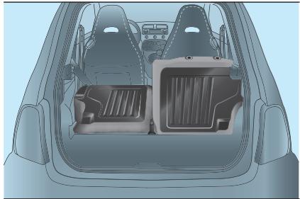 Abarth 500 3 Phase 2 (2015-2023) - Agrandissement du coffer à bagages - 2