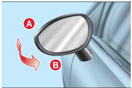 Abarth 500 3 Phase 2 (2015-2023) - Rabattement des rétroviseurs - 2