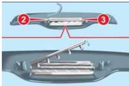 Abarth 500 3 Phase 2 (2015-2023) - TROISIÈME FEU DE STOP - 2