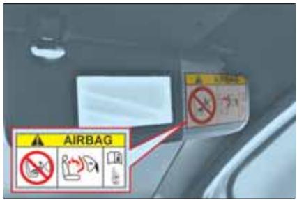 Abarth 695 (2015-2023) - Airbag frontal côté passager et sièges enfants - 3