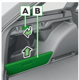 A B