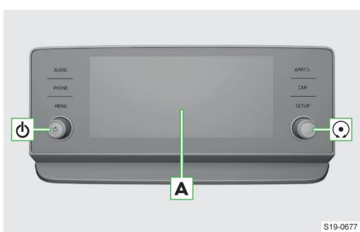AUDIO PHONE MENU APPROS- CAR SETUP A S19-0677