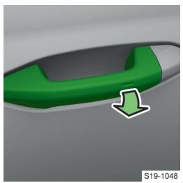 SKODA Octavia 4 (2020-2023) - Ouvrir/fermer la portière - 1