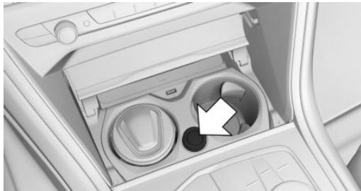 BMW M8 Coupé Phase 1 (2021) - Console centrale avant - 2
