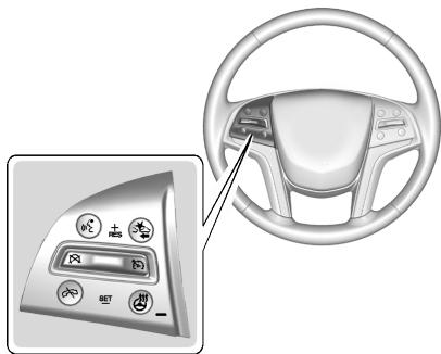 CADILLAC SRX (2013) - Commandes au volant - 1