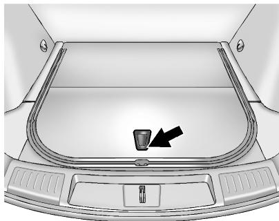 CADILLAC SRX (2013) - Dépose du pneu de secours et des outils - 2