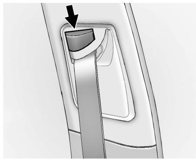 CADILLAC SRX (2013) - Ceinture épaulière réglable en hauteur - 1