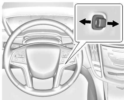 CADILLAC SRX (2013) - Réglage des pédales d'accélérateur et de frein - 1