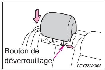 TOYOTA Avalon (2013) - Sièges arrirées (sauf le siège central) - 1