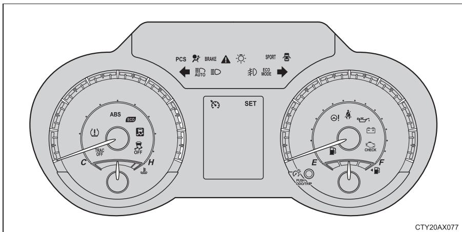 TOYOTA Avalon (2013) - Combiné d'instruments - 1