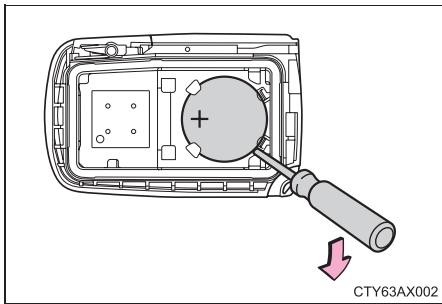 TOYOTA Avalon (2013) - Remplacement de la pile - 3
