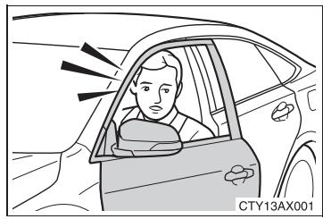 TOYOTA Avalon (2013) - Déclenchement de l'alarme - 1