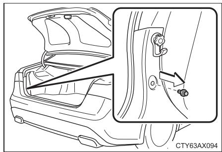 TOYOTA Avalon (2013) - Clignotant arrête - 1
