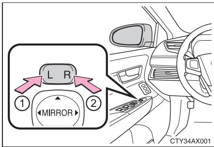TOYOTA Avalon (2013) - Procedure de réglage - 1