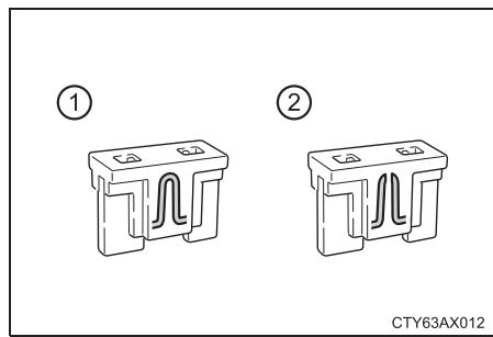 TOYOTA Avalon (2013) - Vérification et remplacement des fusibles - 4