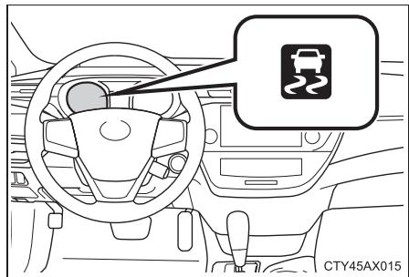 TOYOTA Avalon (2013) - Lorsque les systèmes TRAC/VSC sont en action - 1
