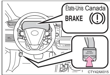 TOYOTA Avalon (2013) - Frein de stationnement - 1