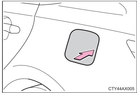 TOYOTA Avalon (2013) - Fermeture du bouchon de réservoir à carburant - 2