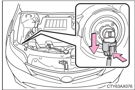 TOYOTA Avalon (2013) - Feu de croissement (ampoule halogène) - 1