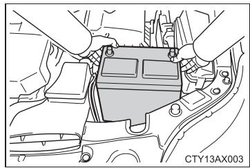 TOYOTA Avalon (2013) - Déclenchement de l'alarme - 2
