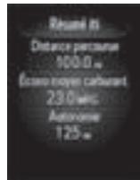 TOYOTA Avalon (2013) - ■ Affichage de résumé de trajet - 1