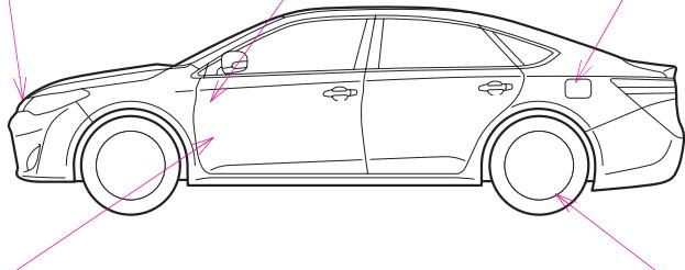 TOYOTA Avalon (2013) - INFORMATION STATION-SERVICE - 1