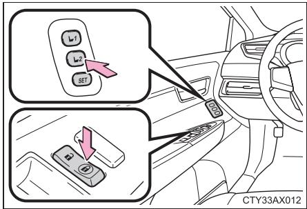 TOYOTA Avalon (2013) - Procedure de réglage - 1
