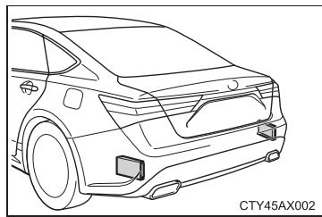 TOYOTA Avalon (2013) - Manipulation du capteur radar - 1