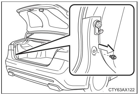 TOYOTA Avalon (2017) - ■ Clignotant arrière - 1