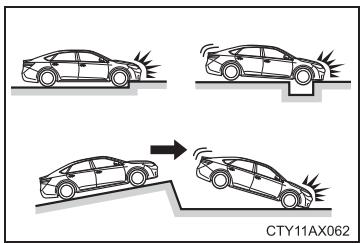 TOYOTA Avalon (2017) - Conditions de déploiement des coussins gonflables SRS (gonflage), en dehors d'une collision - 1