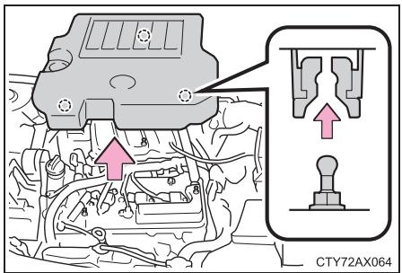 TOYOTA Avalon (2017) - Si la batterie du véhicule est déchargée - 2