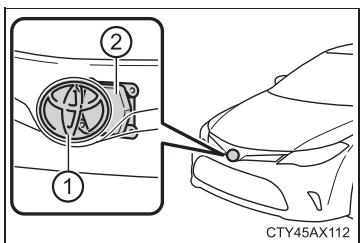TOYOTA Avalon (2017) - ■ Pour éviter tout dysfonctionnement du capteur radar - 1