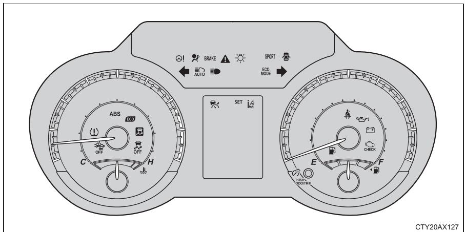 TOYOTA Avalon (2017) - Témoins et témoins d'avertissement - 1