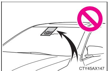 TOYOTA Avalon (2017) - ■ Pour éviter tout dysfonctionnement du capteur de caméra - 1