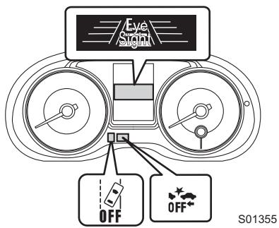 SUBARU Impreza (2015) Système d'aide à la conduite EyeSight - Défaillances (y compris les défauts de positionnement et d'angle des caméras stéreo) - 1