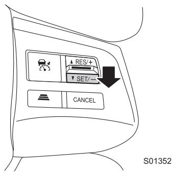 SUBARU Impreza (2015) Système d'aide à la conduite EyeSight - - Modification via the pedale d'accelerateur - 1