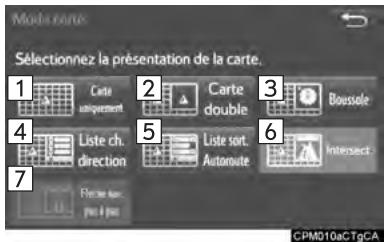 TOYOTA Sienna (2016) - CHANGEMENT DE MODE DE CARTE - 1