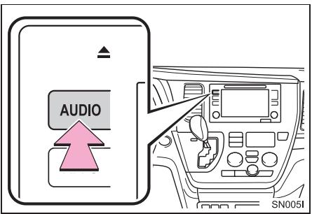 TOYOTA Sienna (2016) - SELECTION D'UNE SOURCE AUDIO - 1