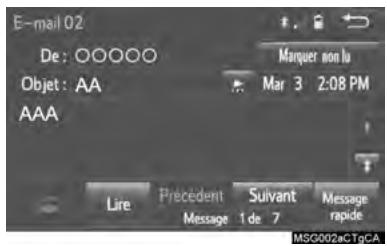 TOYOTA Sienna (2016) - Réponse à UNMESSAGE (Réponse RAPIDE) - 1