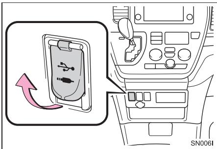 TOYOTA Sienna (2016) - PORT USB/AUX - 1