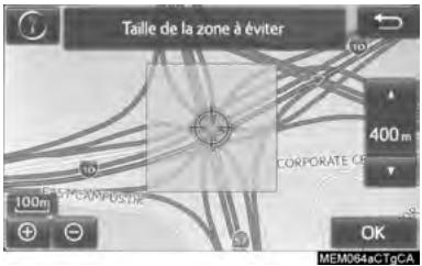TOYOTA Sienna (2016) - MODIFICATION DE LA TAILLE DE LA ZONE - 1
