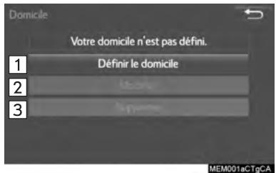 TOYOTA Sienna (2016) - DéFInITION DU DOMICILE - 1