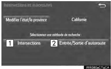 TOYOTA Sienna (2016) - RECHERCHE PAR CROISEMENT ET AUTOROUTE - 1