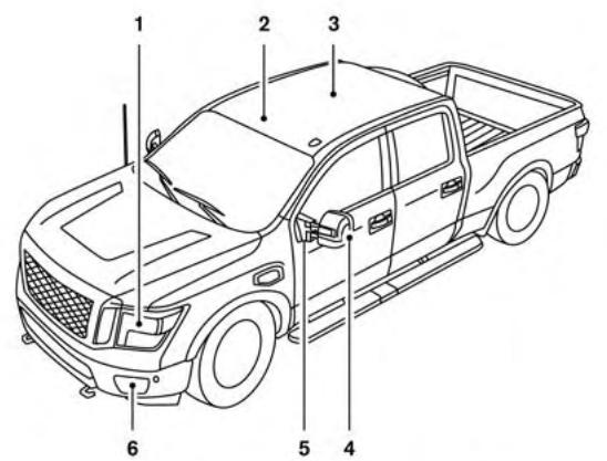 NISSAN Titan 2018 - REMARQUE: - 2