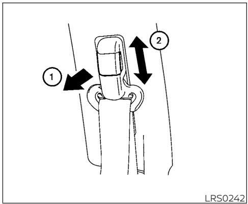 NISSAN Titan 2018 - Vérification du fonctionnement des ceintures de sécurité - 1